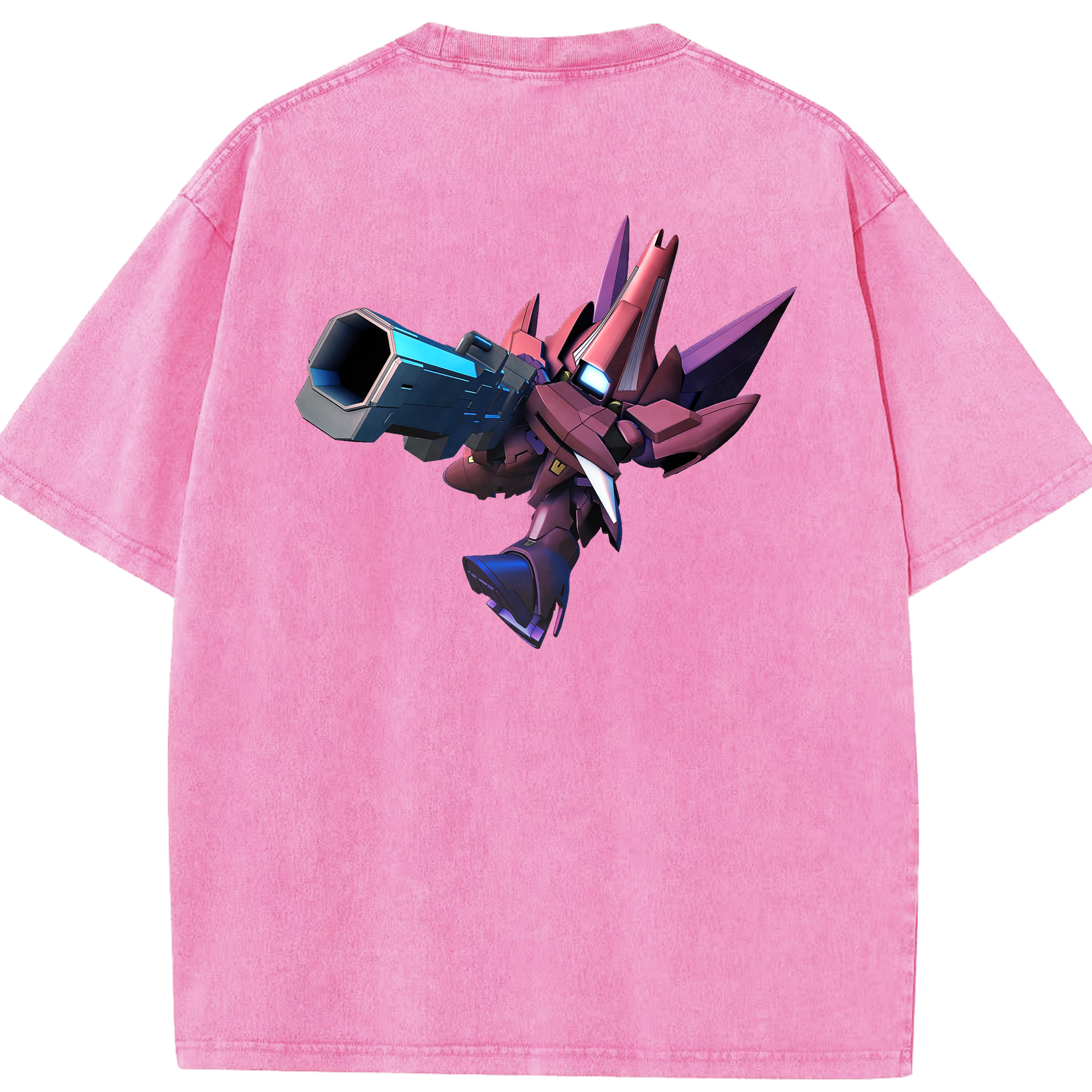 （画像用） 機動戦士ガンダム Mobile Suit Gundam 綿100% ヴィンテージ風 半袖Tシャツ（背面プリント）
